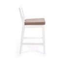 Стул барный HALMAR BORYS LOW белый/ INARI 23